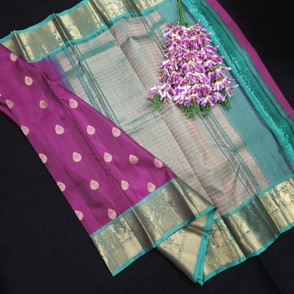 Kanchi Pattu Handloom Butta Saree