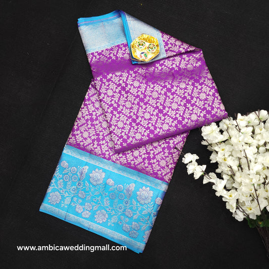 Pure Resham Bridal Kanchi Pattu Handloom Saree