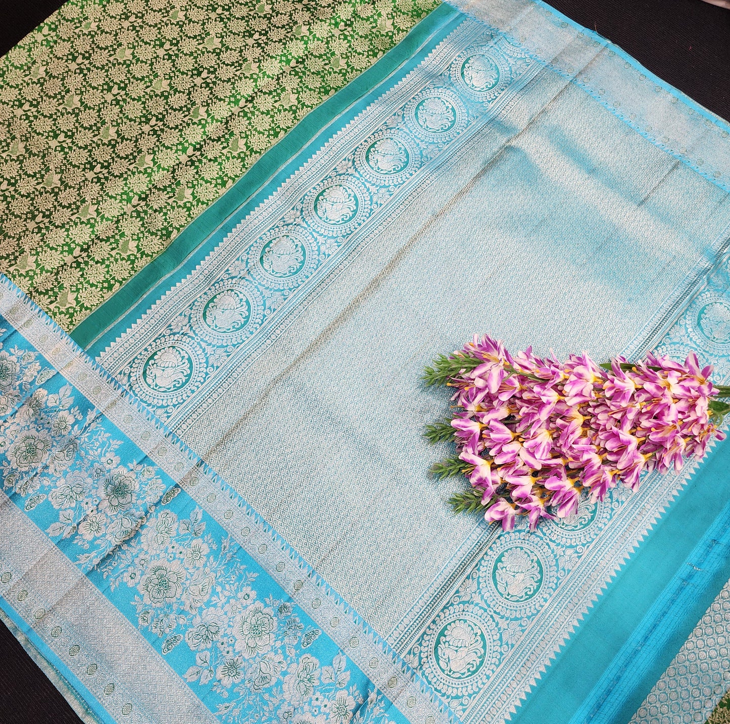 Pure Resham Bridal Kanchi Pattu Handloom Saree