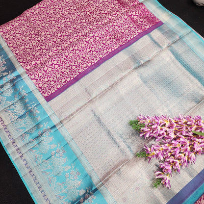 Pure Resham Bridal Kanchi Pattu Handloom Saree