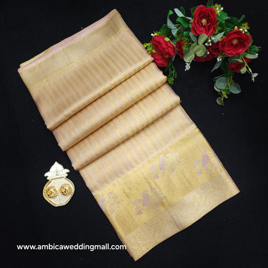 Pure Handloom Kanchi Pattu Bridal Saree