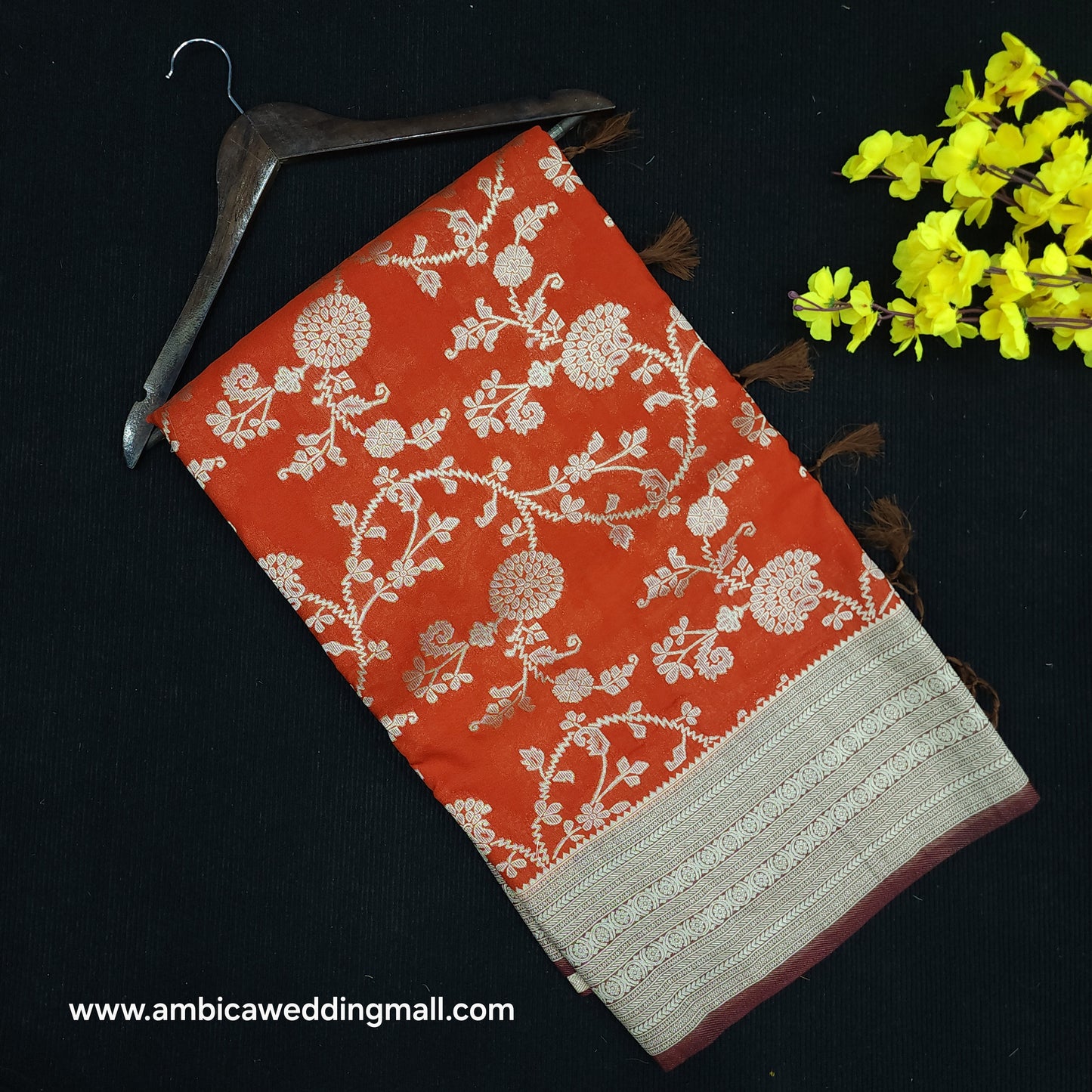 Brocade Banaras Fancy Saree - B1600