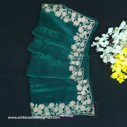 Fancy Work Saree- W1690