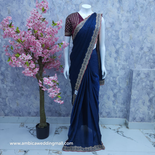 Designer Fancy Work Saree - H2150
