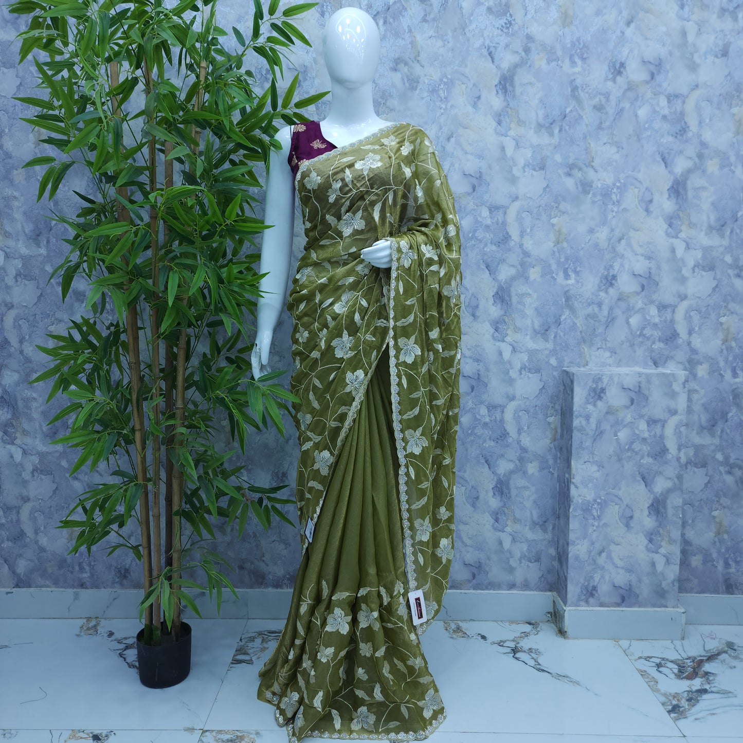 Designer Work Saree - H2350