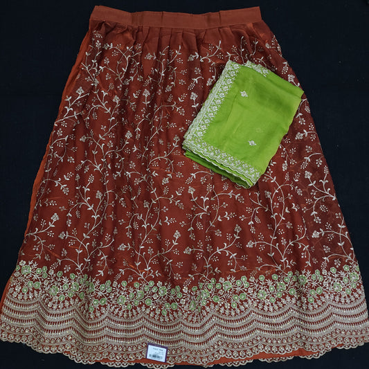 Bridal Girlish Half Saree - H2150