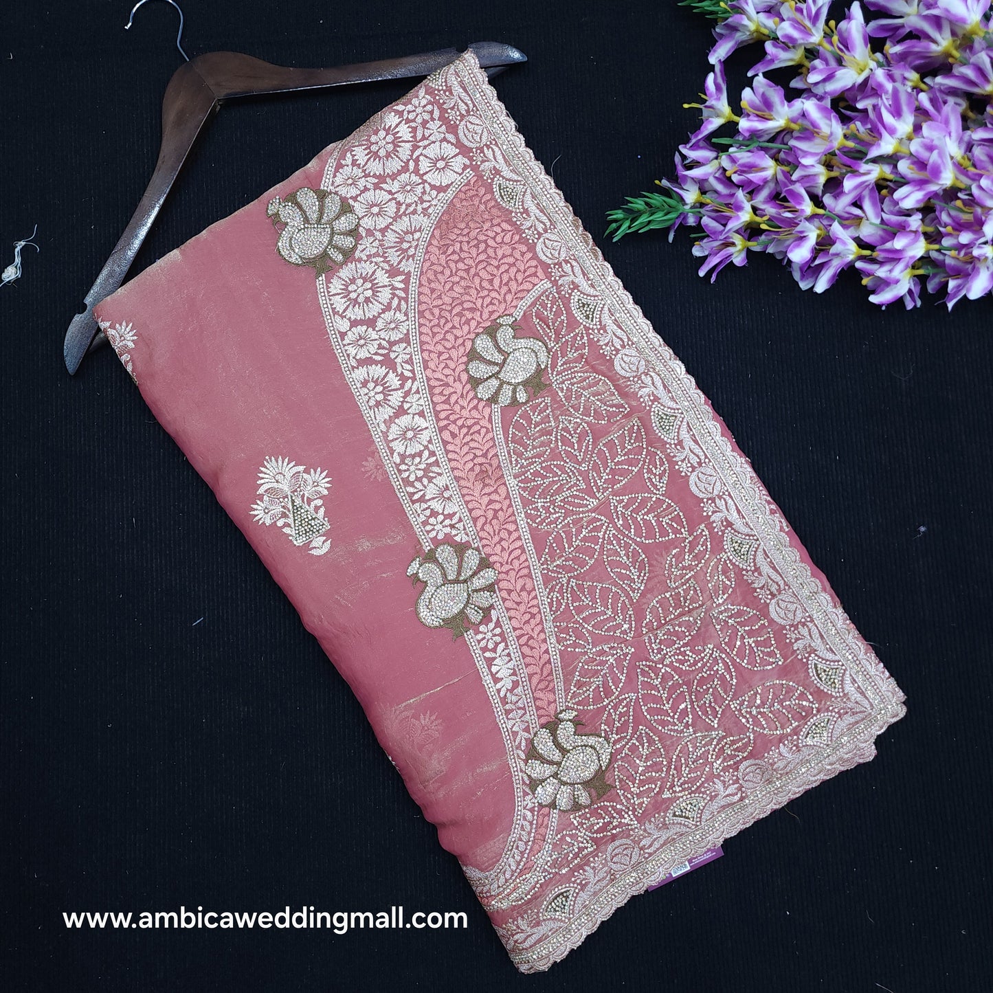 Designer Fancy Work Saree - 2650