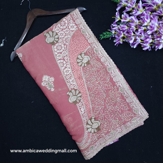 Designer Fancy Work Saree - 2650