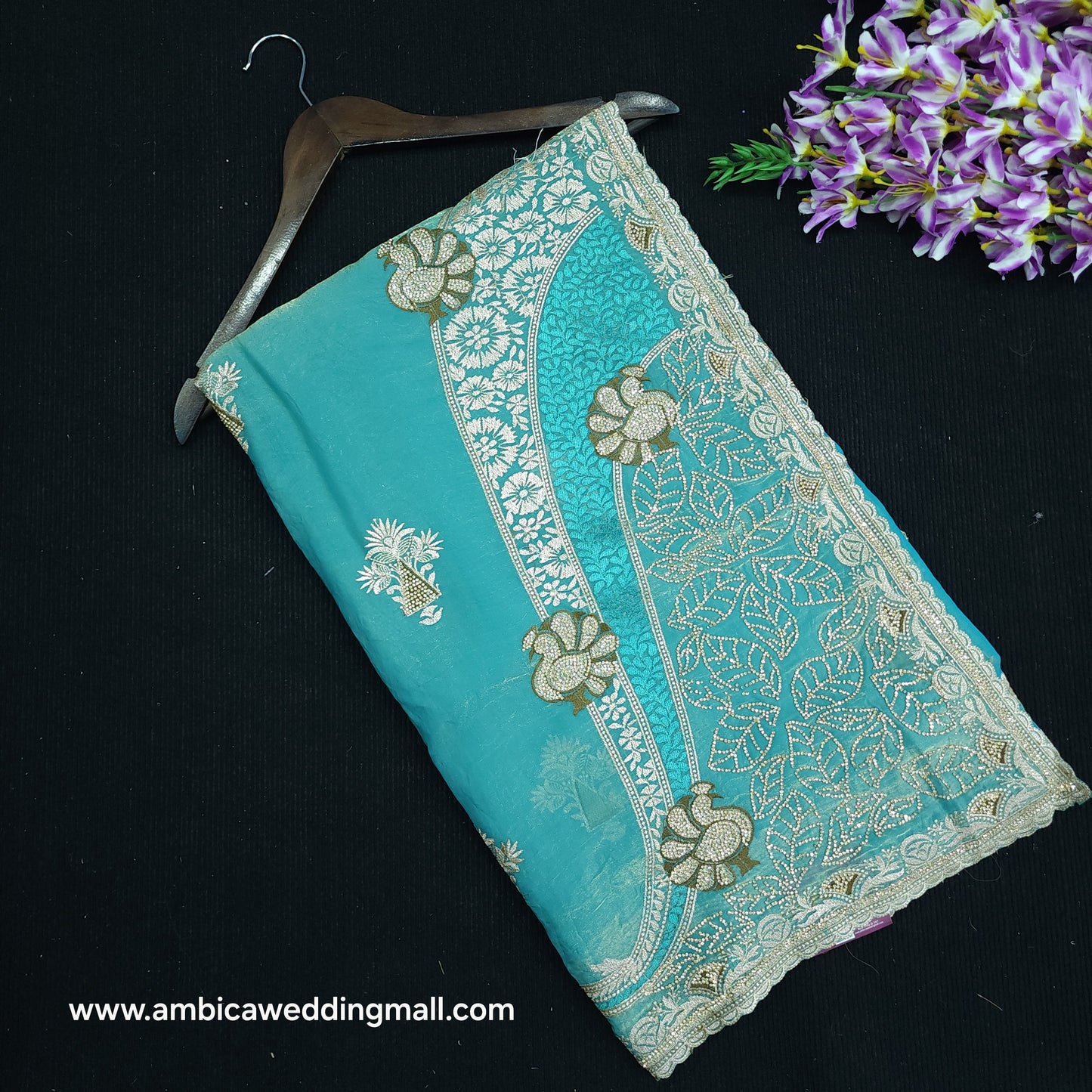 Designer Fancy Work Saree - 2650