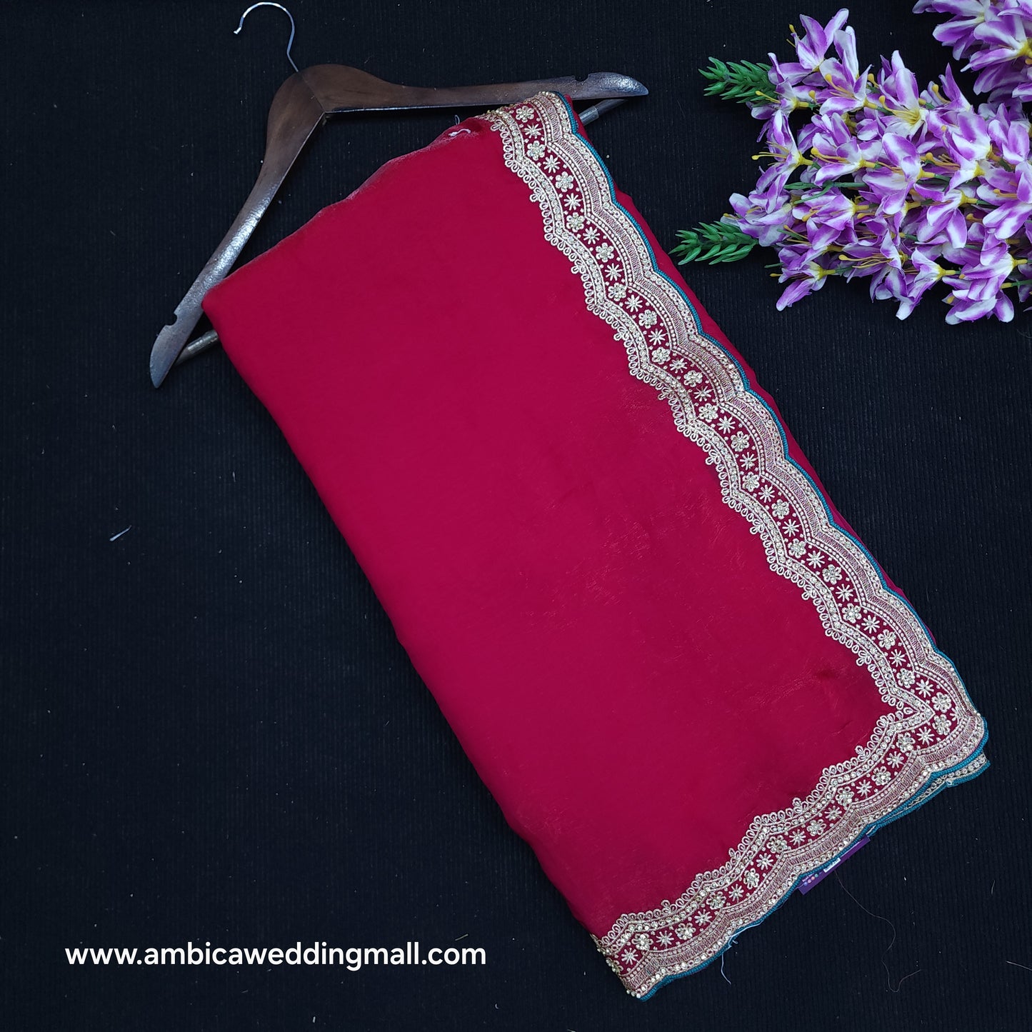 Designer Fancy Work Saree - H2150