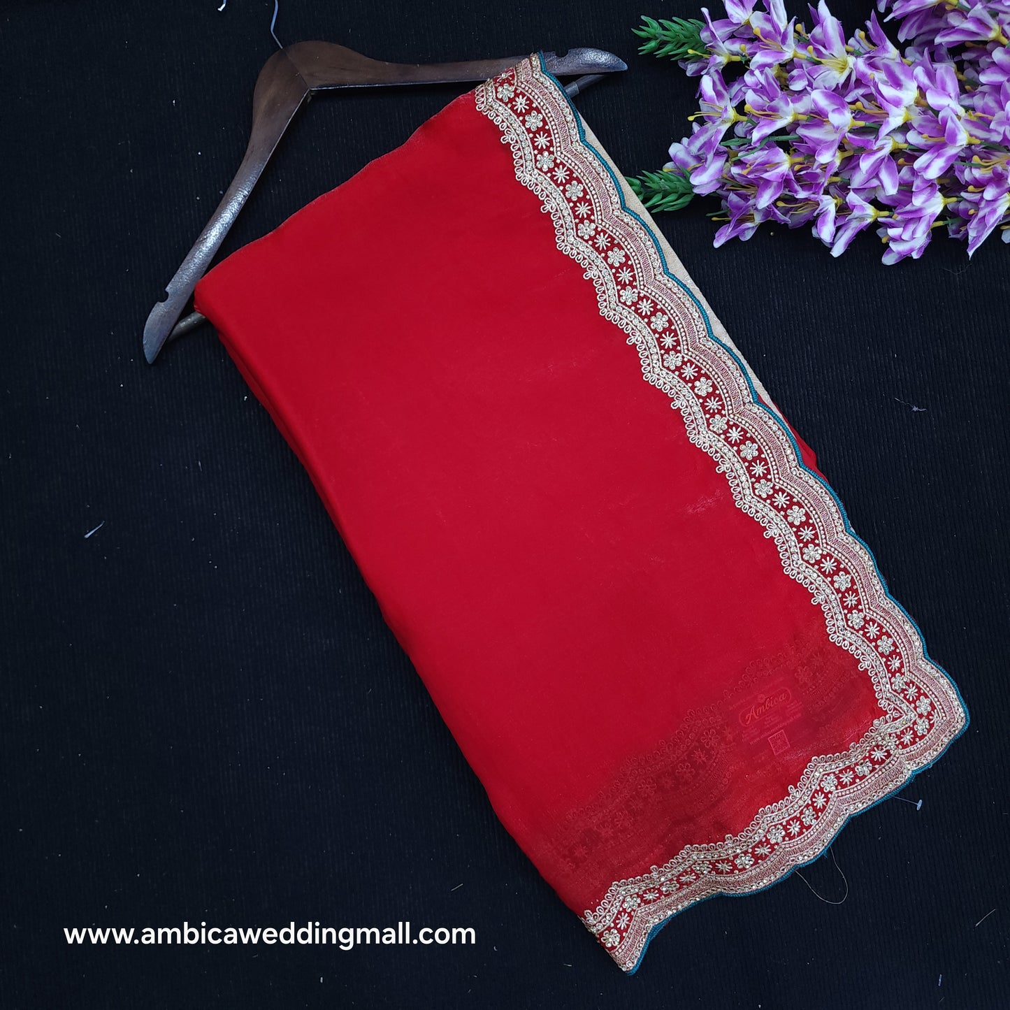 Designer Fancy Work Saree - H2150