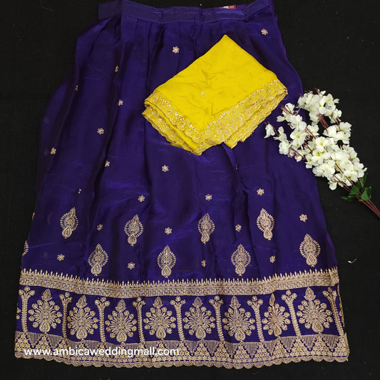 Bridal Girlish Half Saree - H1450