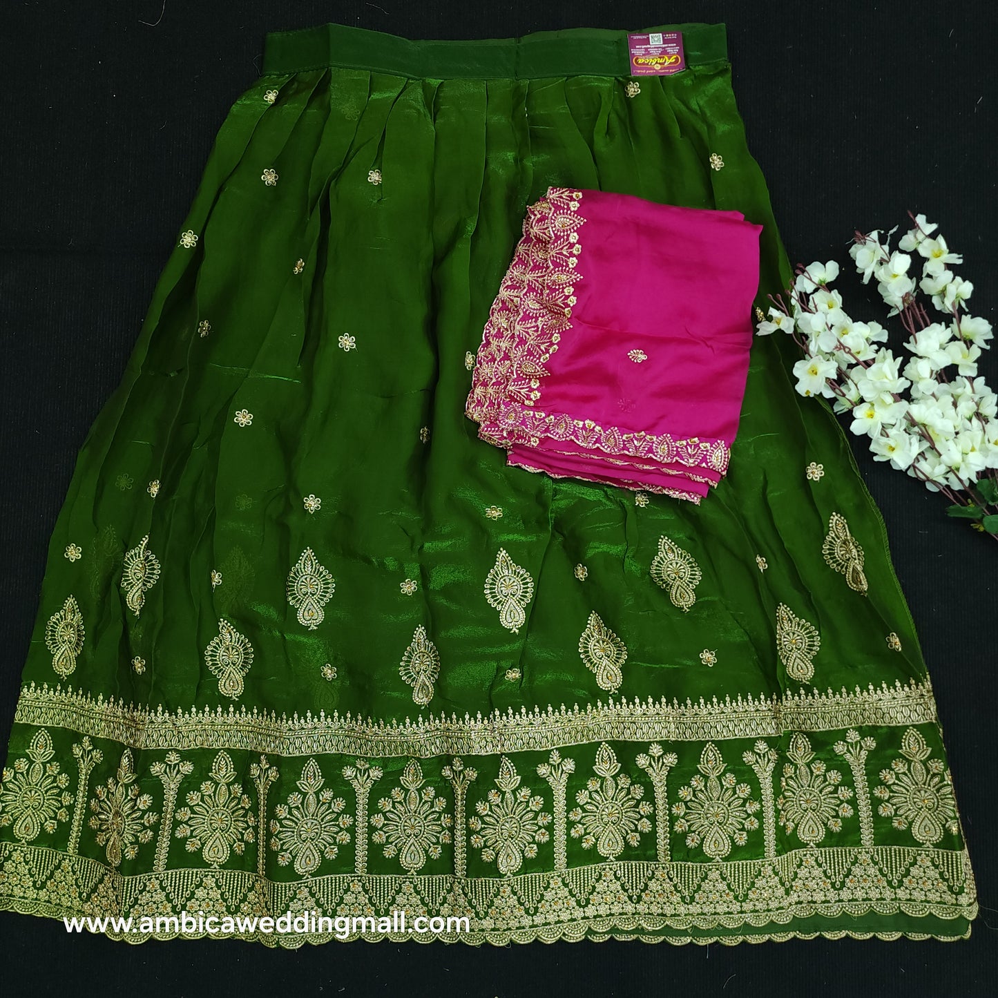 Bridal Girlish Half Saree - H1450