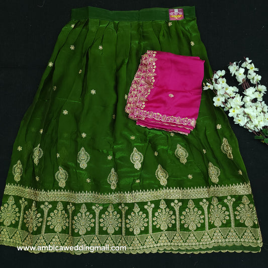 Bridal Girlish Half Saree - H1450