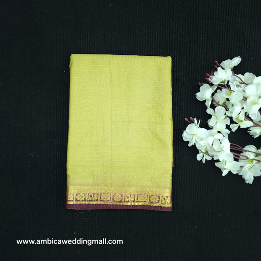 Mysore semi Silk Saree - M1050