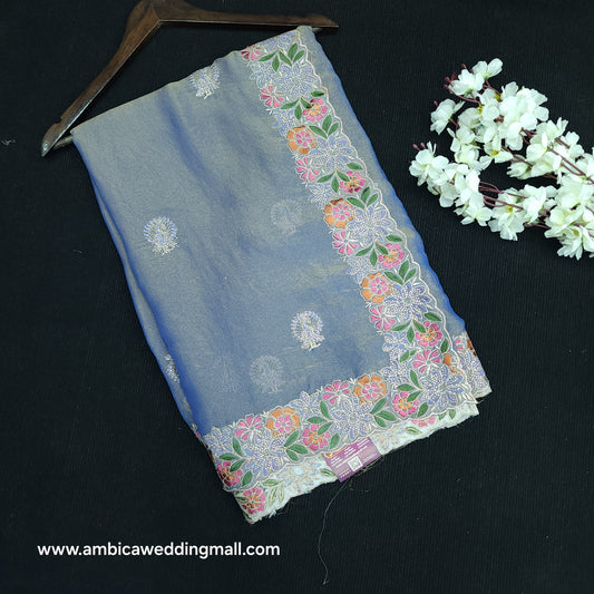 Designer Fancy Work Saree - W2280