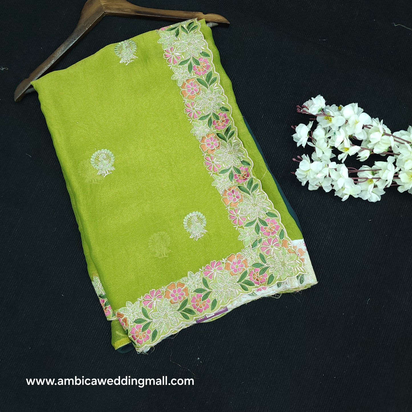 Designer Fancy Work Saree - W2280