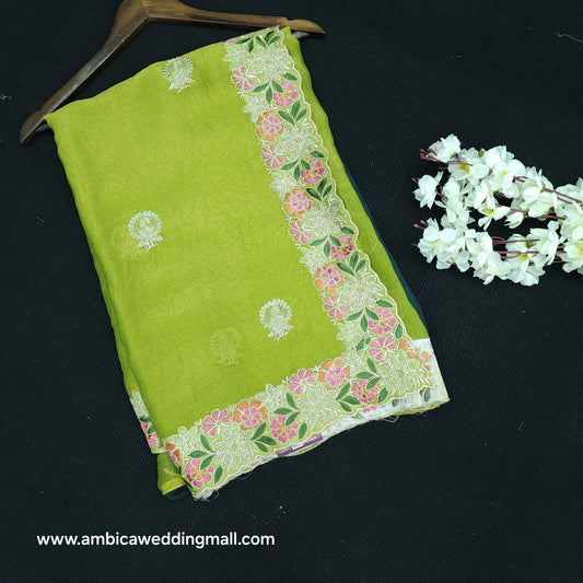Designer Fancy Work Saree - W2280