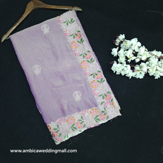 Designer Fancy Work Saree - W2280