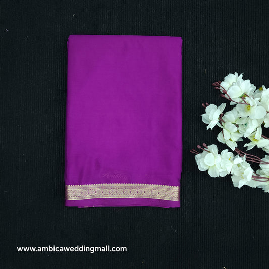 Mysore crape saree - M890