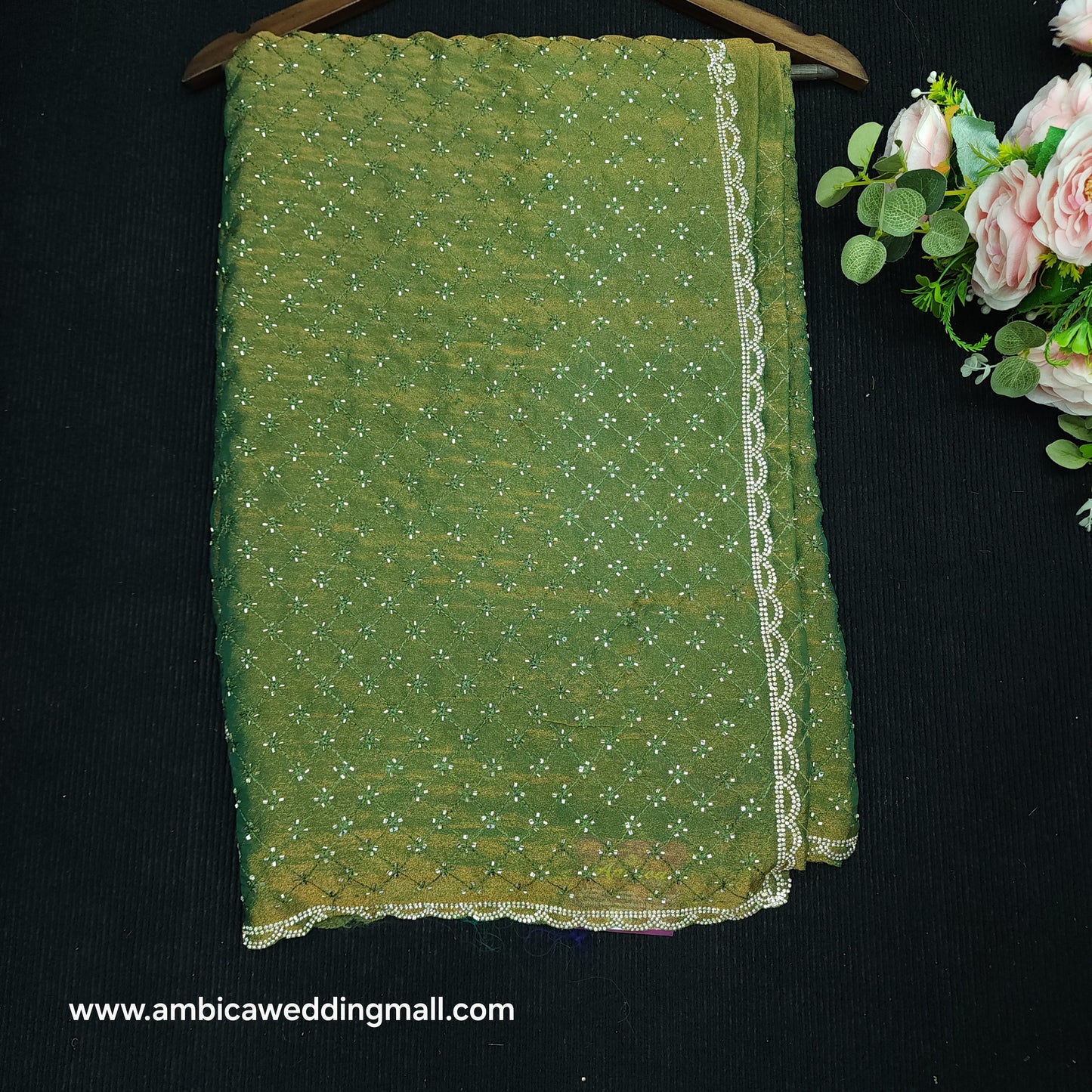Designer Fancy Work Saree - W2150