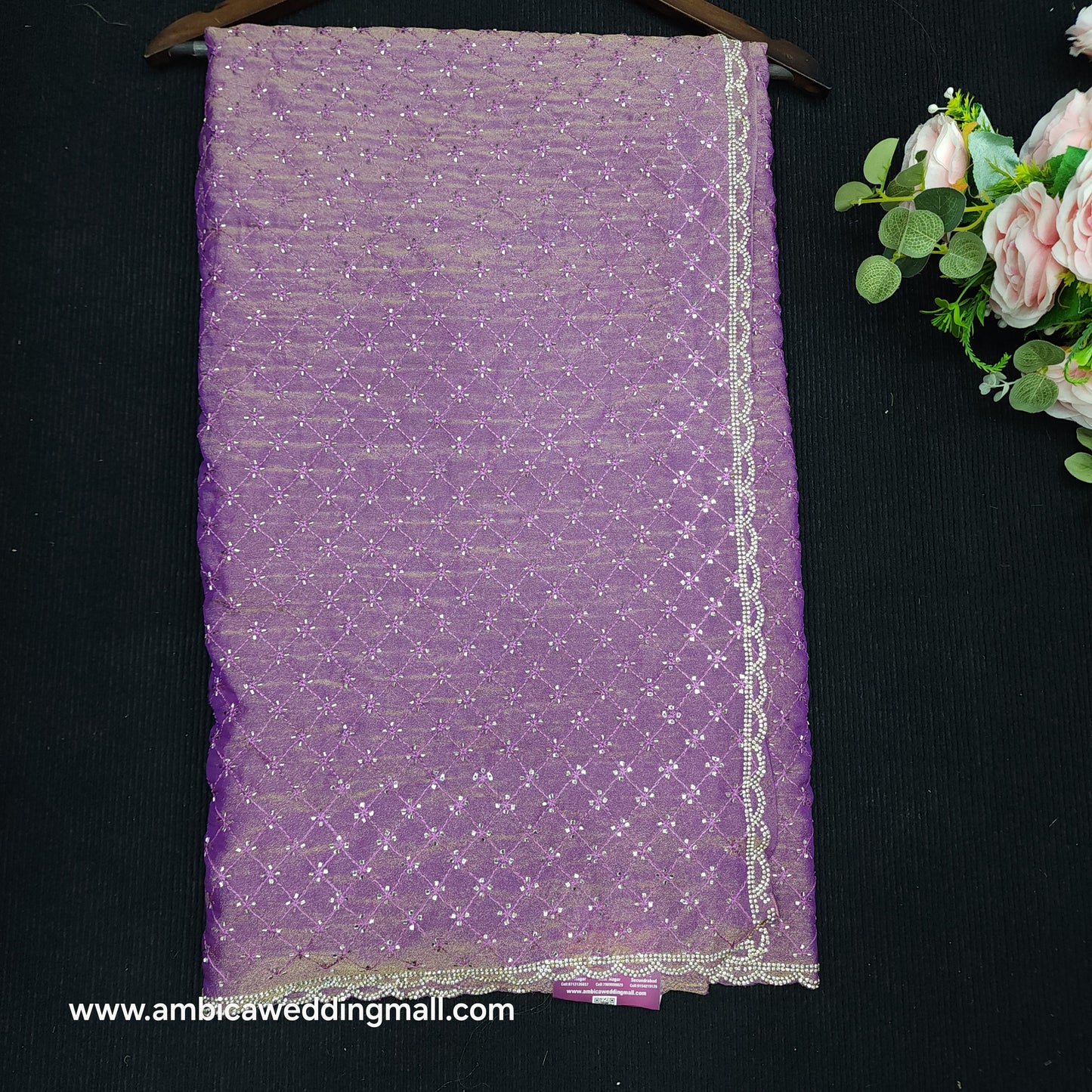 Designer Fancy Work Saree - W2150