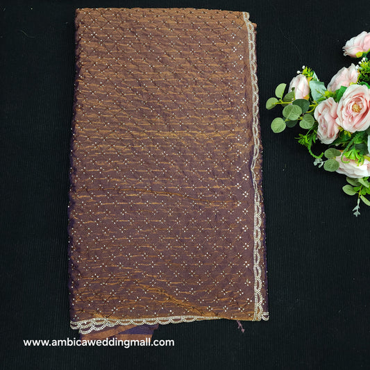 Designer Fancy Work Saree - W2150