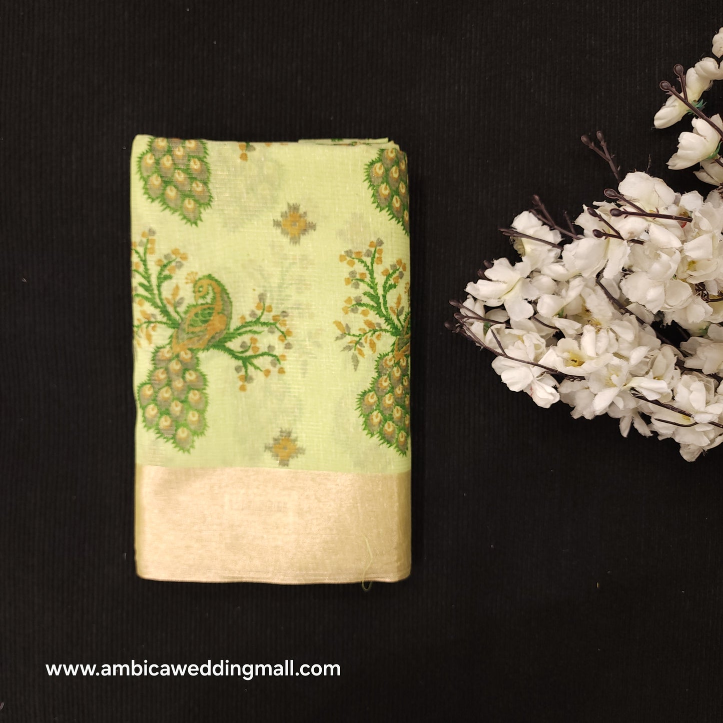 Jari Kota Kalamkari Saree - JK500