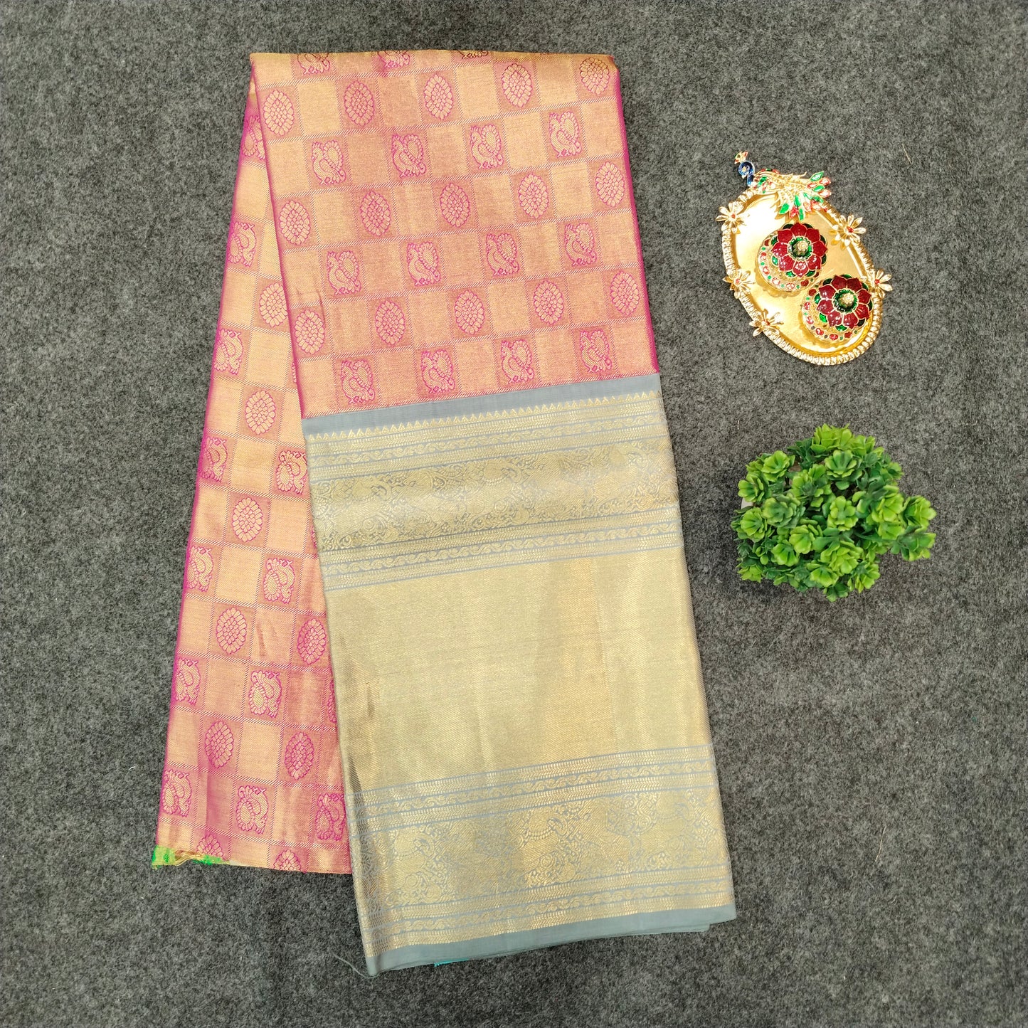 Pure Resham Kanchivaram Pattu Lehengas