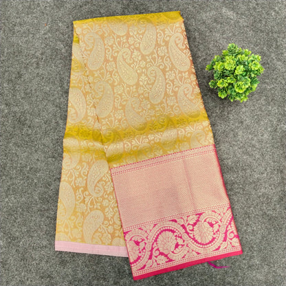 Pure Resham Kanchivaram Pattu Lehengas