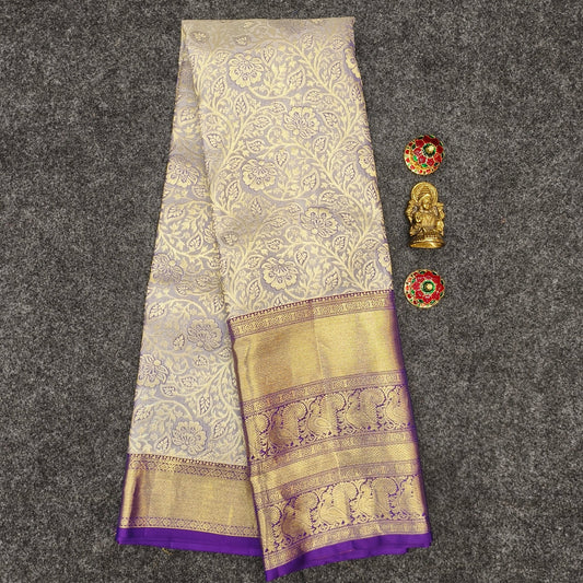 ✨Pure Resham Bridal Kanchi Pattu Handloom Saree