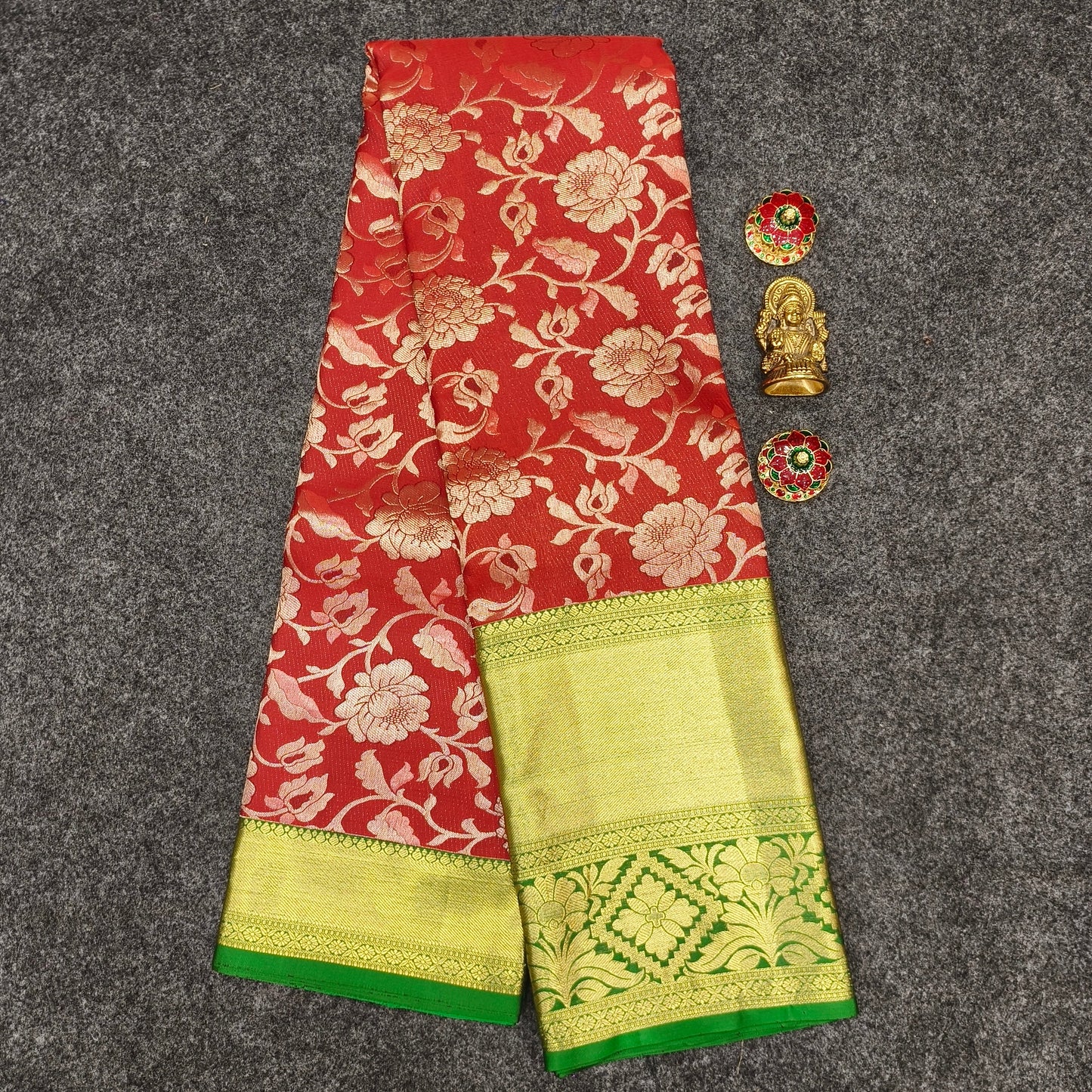 ✨Pure Resham Bridal Kanchi Pattu Handloom Saree