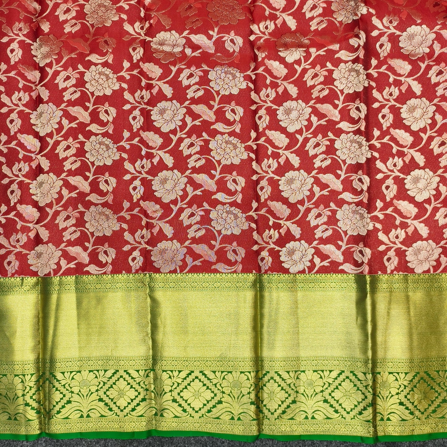 ✨Pure Resham Bridal Kanchi Pattu Handloom Saree