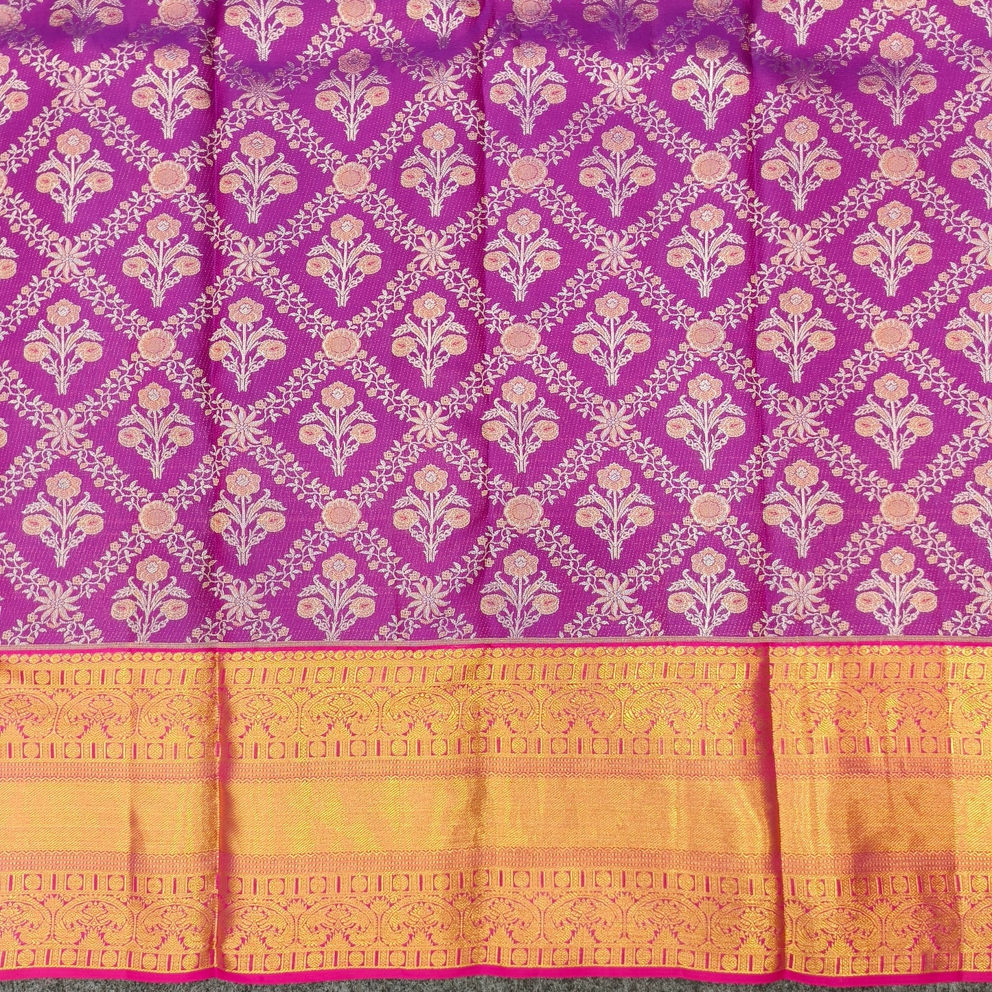 ✨Pure Resham Bridal Kanchi Pattu Handloom Saree