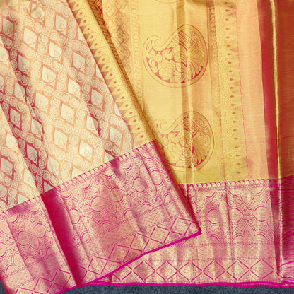 ✨Kanchi Pattu Bridal Pure Zari Saree