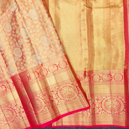 ✨Kanchi Pattu Bridal Pure Zari Saree