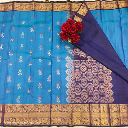 Kanchi Pattu Handloom Butta Saree