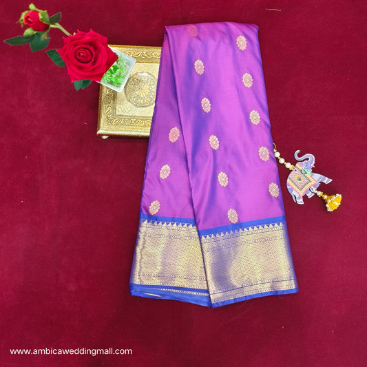 Venkatagiri Pattu mix Butta saree