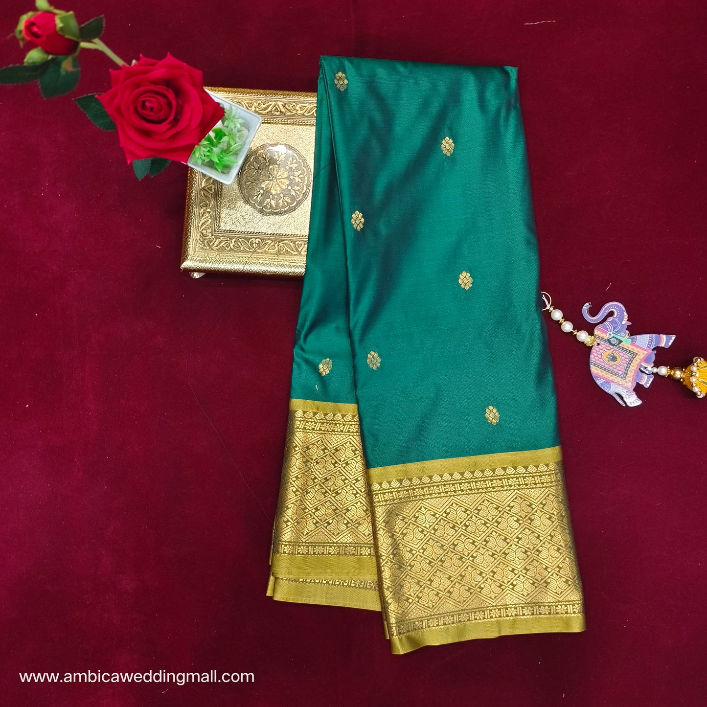 Venkatagiri Pattu mix Butta saree