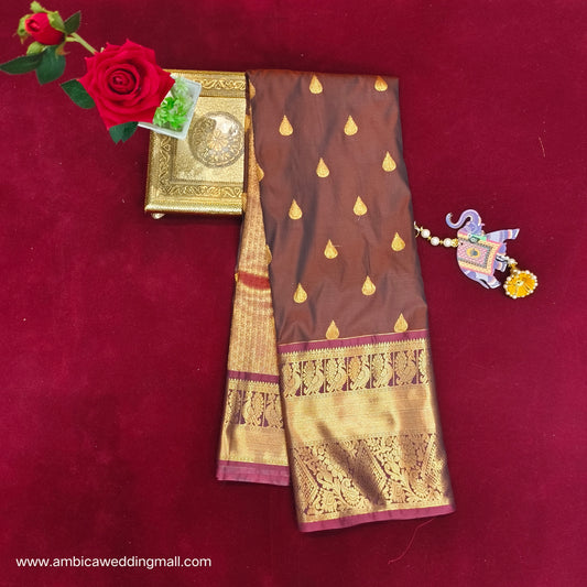 Venkatagiri Pattu mix Butta saree