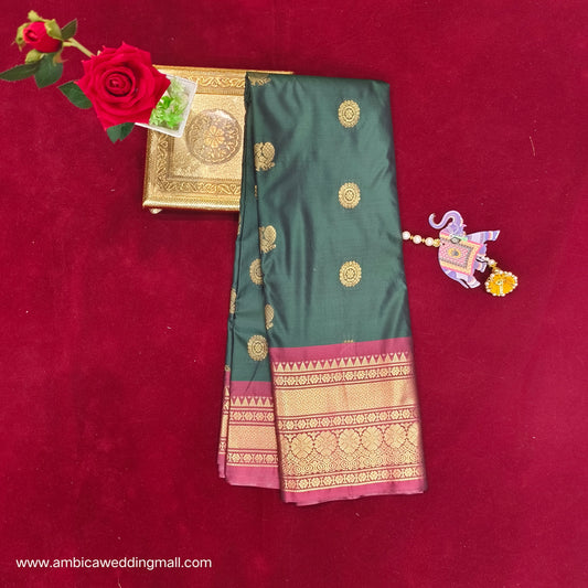 Venkatagiri Pattu mix Butta saree