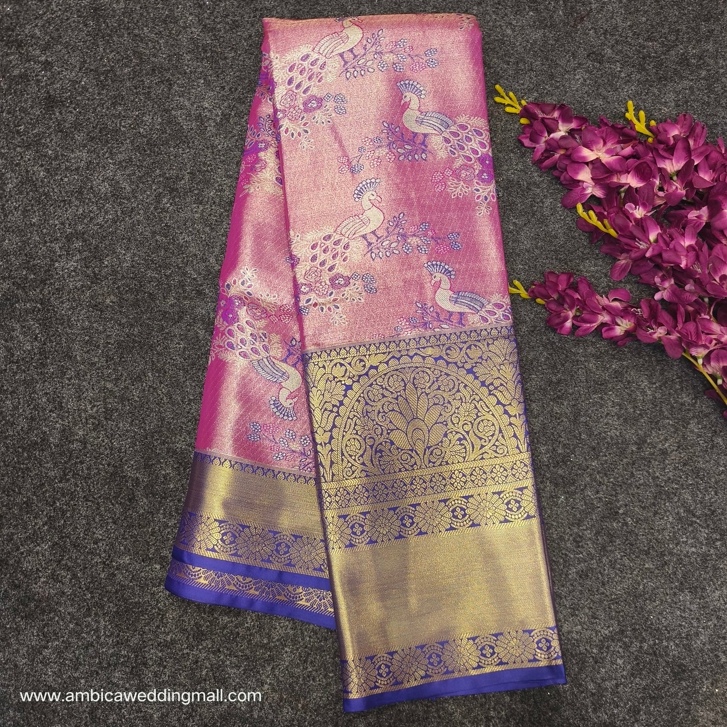 Kanchi pattu 2 gram gold mix pattu sarees