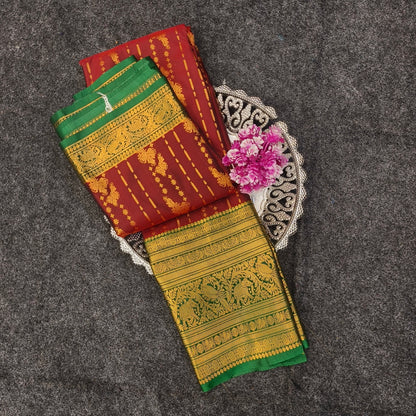 Venkatagiri Pattu mix Butta saree