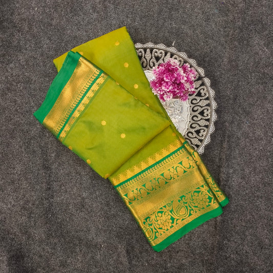 Venkatagiri Pattu mix Butta saree