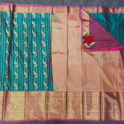 Venkatagiri Pattu mix Butta saree