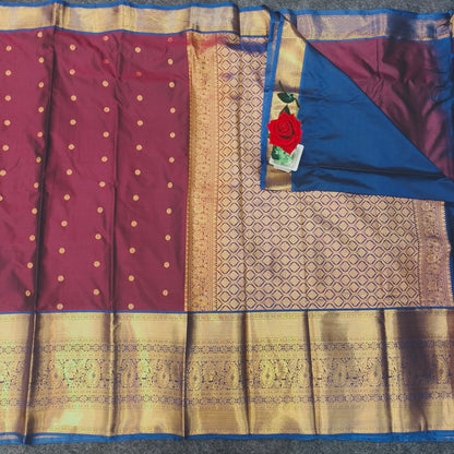 Venkatagiri Pattu mix Butta saree