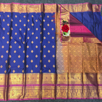 Venkatagiri Pattu mix Butta saree