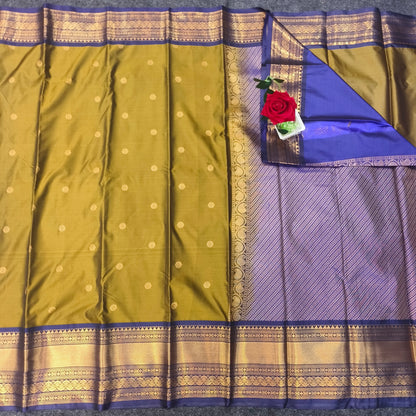 Venkatagiri Pattu mix Butta saree