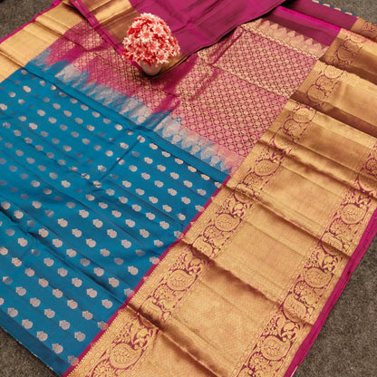 Kanchi Pattu Butta Handloom