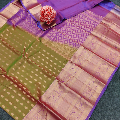 Kanchi Pattu Butta Handloom